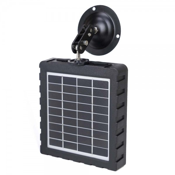12V Solarpanel mit eingebauter Batterie für Wildkameras